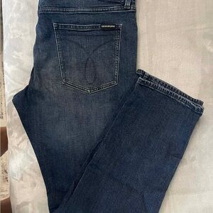 Calvin Klein Jeans Men's Skinny Jeans - Dark Blue